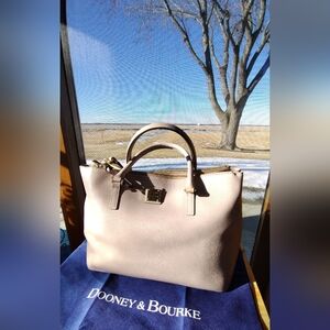 Dooney & Bourke Blush Pink Leather Satchel